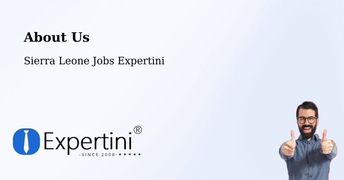 About Expertini Recruitment Platform  – Daru - Daru, Sierra Leone Jobs Expertini