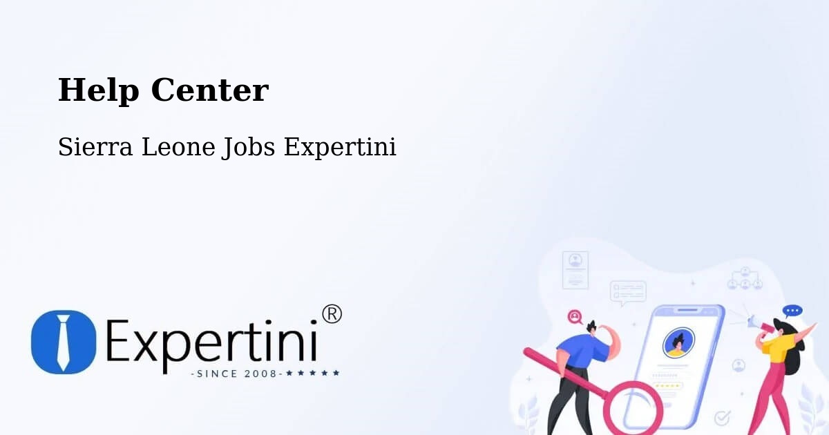 Help Center – Daru - Sierra Leone Jobs Expertini